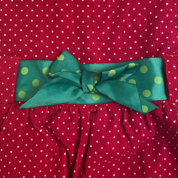 Little Girls Christmas Dress 5T - Picture 3 of 6